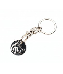 Keyring With Trolley Coin...