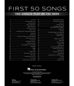 First 50 Songs You Should Play on the Horn
