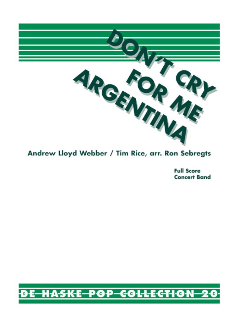 Don't cry for me Argentina