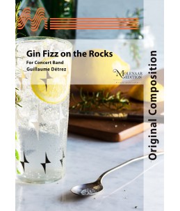 Gin Fizz on the Rocks
