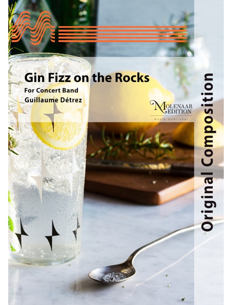 Gin Fizz on the Rocks