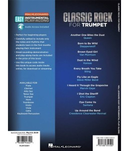 Easy Instrumental play-along: Classic Rock