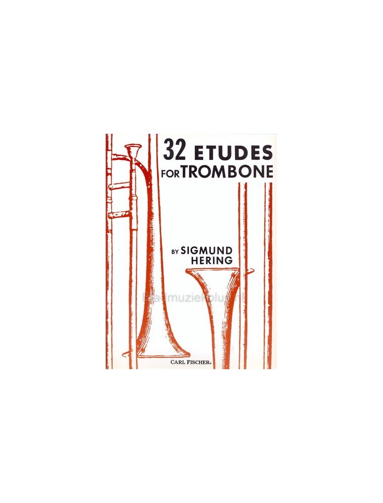 Sigmund Hering: 32 Etudes (Trombone)