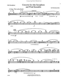 Concerto for Alto Saxophone and Wind Ensemble